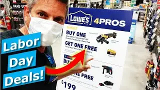 Lowes LABOR DAY Tool Deals 4K: DeWalt/Bosch/Metabo/Kobalt