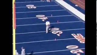 Cone drills Deep route cuts