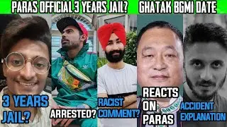 Paras Official 3 Years Jail? | GauravZone Arrested | GtxPreet 420 Gaming Apology