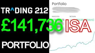 My &pound;141,736+ Trading 212 Stocks and shares ISA | (Age 22)