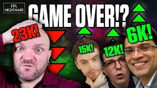 DOWN TO 23K! PANIC IS KICKING IN! - GW28 Preview & GW27 Review | FPL Nightmare