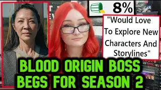 Woke Witcher Blood Origin Boss BEGS For Season 2 | Calls Himself A 