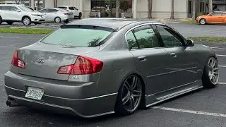 G35 Sedan Gets a Bodykit + Paint!