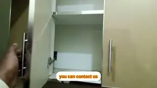 New PVC kitchen waterproof total silver steel Gola Jack door All Pakistan work @&lrm;AjaKitchen#kitchen