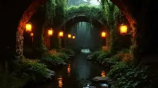 Cave Echoes, Water Drops, & Cold Whistling Wind Sounds