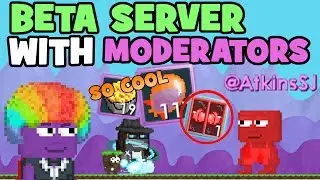 Growtopia - ACCESS TO BETA SERVER (ft. @Hamumu, @AtkinsSJ, @Jenuine)