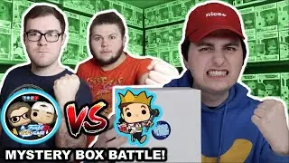 $80 Funko Pop & Soda Mystery Box Battle! | A Funko POP!cast vs. Top Pops