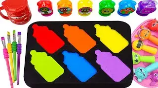 Satisfying Video l DIY How To Make Rainbow Forms & Magic Fruit Candy & Crazy Sprunki Slime ASMR