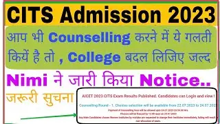 Cits counselling process