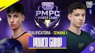 [PTBR] PUBG MOBILE POWER CAMP 2026 | SEMANA 1 | QUALIFY DIA 1/2
