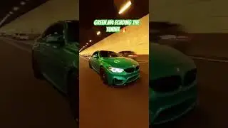 BMW M4 Echoing Through the Tunnel 🔥 Insane Sound!