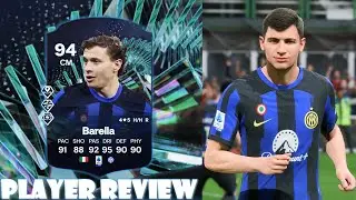 WOW!🤯 94 TOTS MOMENTS Barella Player review - EA FC 24