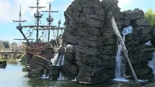Pirate Cove in Disneyland Paris (4K)