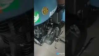 royal Enfield airborne blue colour