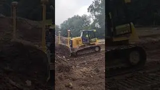caterpillar bulldozer in action #trucks #loader #bulldozer#excavator #subscribe