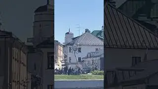 Необычная ветреная мельница в Минске #travel #Minsk