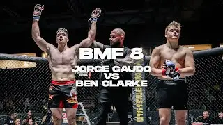 BMF 8 | Jorge Gaudo vs Ben Clarke | Amateur Middleweight MMA | BADMOFO MMA