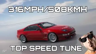 GT7 | 316MPH/508KMH 300ZX Top Speed Tune