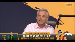 THE HERD | Colin Cowherd CALLS OUT Bo Nix And Denver Broncos HATERS | NFL