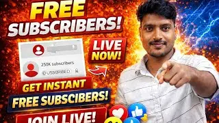 🟡live promotion live channel checking and get free subscribers