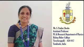 Various quantum numbers associated with Vector Atom Model - Ms. S. Pauline Sheeba