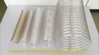 Polyurethane PU Clear Flexible Ducting Hose From Ecoosi Industrial Co., Ltd.