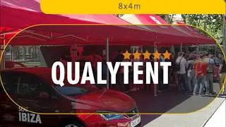Carpas plegables QT S-45 PREMIUM 8x4m