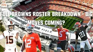 FULL BROWNS ROSTER BREAKDOWN - BIG MOVES COMING??? - The Daily Grossi