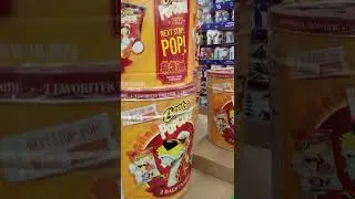 Mountain of Popcorn Buckets and Cheetos too! - $6 at Walmart