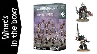 Combat Patrol Black Templars 2025 — распаковка и обзор