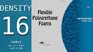PU FOAM Formulation for 16 density overall
