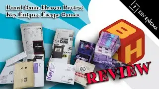 Board Game Heaven Review 239: Key Enigma Escape Games - Mystery Puzzle Games you have to try!