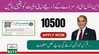Great News! New NSER Survey for 10500 Payment in Benazir Kafalat Program