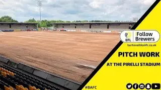 2018/19 PRE-SEASON | Getting the Pirelli Stadium pitch ready [Part One]