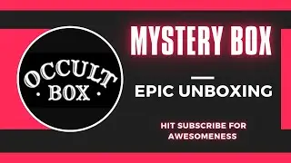 Occult Box - Mystery Box - Unboxing