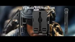 REXTECH Molle Attachments for Vests