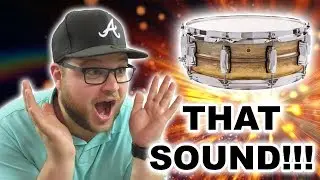 Ludwig Raw Snare Testing - insane Sound! Watch out!