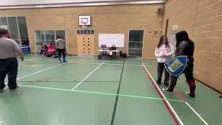 Rebellion HEMA Series December 2025 - Ken vs Maggs (Longsword vs Sword and Shield event round 2)
