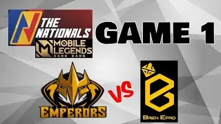 Game 1 | HAPPY FEET EMPERORS vs BREN EPRO | THE NATIONALS