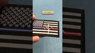 EMT American Flag Patch (P7691)