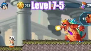 Super Machino go : world adventure game | level 7-5 | #adventuregame #games #gaming