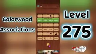 Colorwood Associations Level 275 Answers 🧩✨ | Go Answer