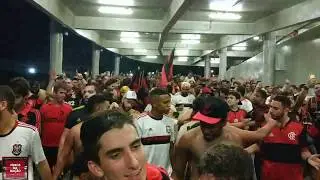 DESCIDA DA TORCIDA DO FLAMENGO HEPTACAMPEÃO NA DESPEDIDA DO MARACANÃ - FLAMENGO 6X1 AVAÍ