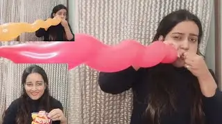 Nagin🐍🎈 Balloon Blowing Challenge | Extreme *challange 🤯#balloon #challenge #viral #viralchallenge