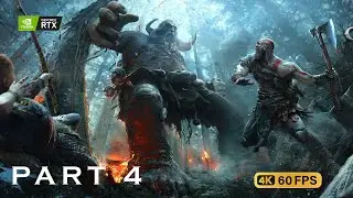 GOD OF WAR Gameplay Part 4 The World Serpent RTX 2050 Laptop 4K 60 Fps