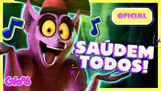 ABERTURA OFICIAL DE SAÚDEM TODOS O REI JULIEN! 🎶 | SAÚDEM TODOS O REI JULIEN 1ª TEMP | Mundo Gloob