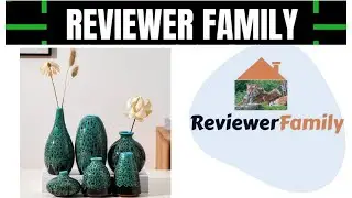 Ceramic Bud Vase Set, Fambe Blue Glazed Finish, Decorative Flower Vases