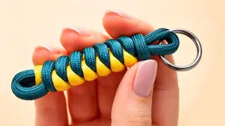 A Genius Rope Knot That Will Let You Make an Amazing Keychain in Minutes &ndash; Strong & Elegant 