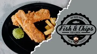 Fish and Chips سمك مقلي مع البطاط