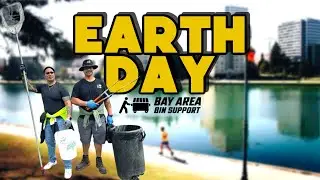 Earth Day in Action: Cleaning Up Lake Merrit with Bay Area Bin Support